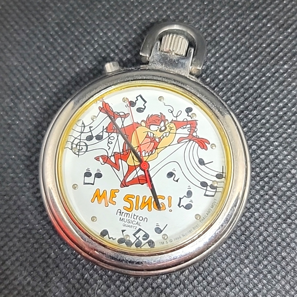 Tasmanian devil pocket watch